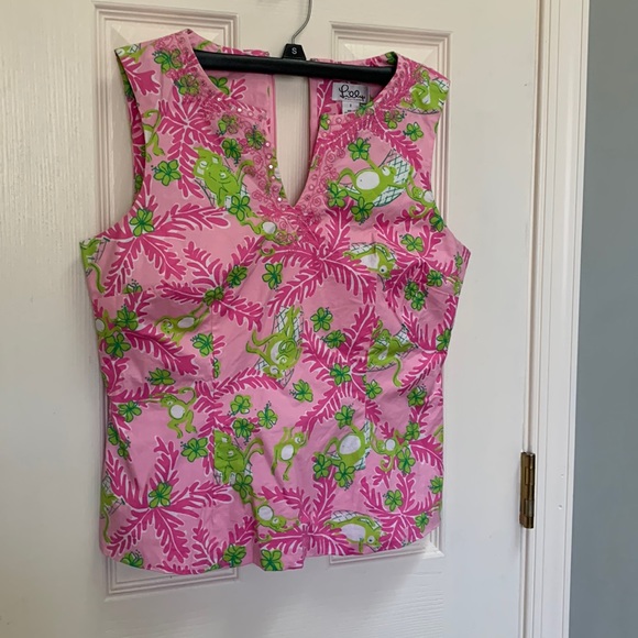Vintage Lilly Pulitzer top - Picture 1 of 3